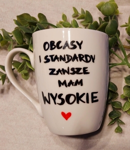 Kubek Obcasy i standardy