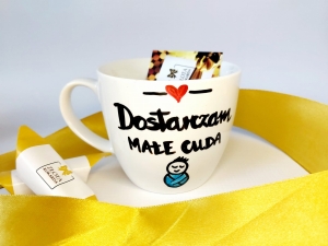 Filiżanka dla położnej baby shower podziękowanie douli