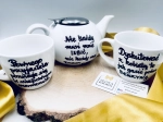 Podziękowanie dla przyjaciół filiżanki z dzbanuszkiem  