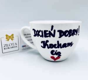 Filiżanka Dzień dobry! Kocham Cię