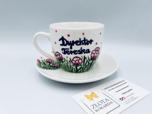 Filiżanka podziękowanie dla szefowej, dyrektora