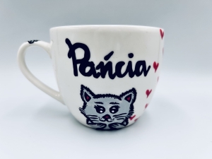 Filiżanka Pańcia kociara 