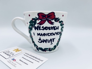 Kubek świąteczny z życzeniami 230 ml