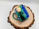 Kubek osoby postaci z gliny polimerowej pełna personalizacja 3D  Twój zawód marketera marketing