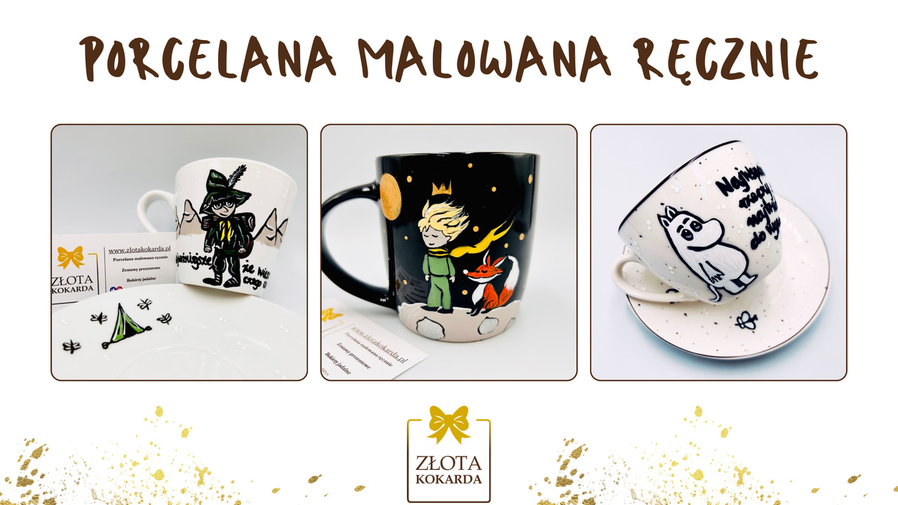 Porcelana malowana ręcznie