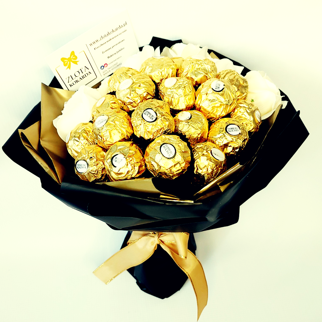 Bukiet z Ferrero i nie tylko...