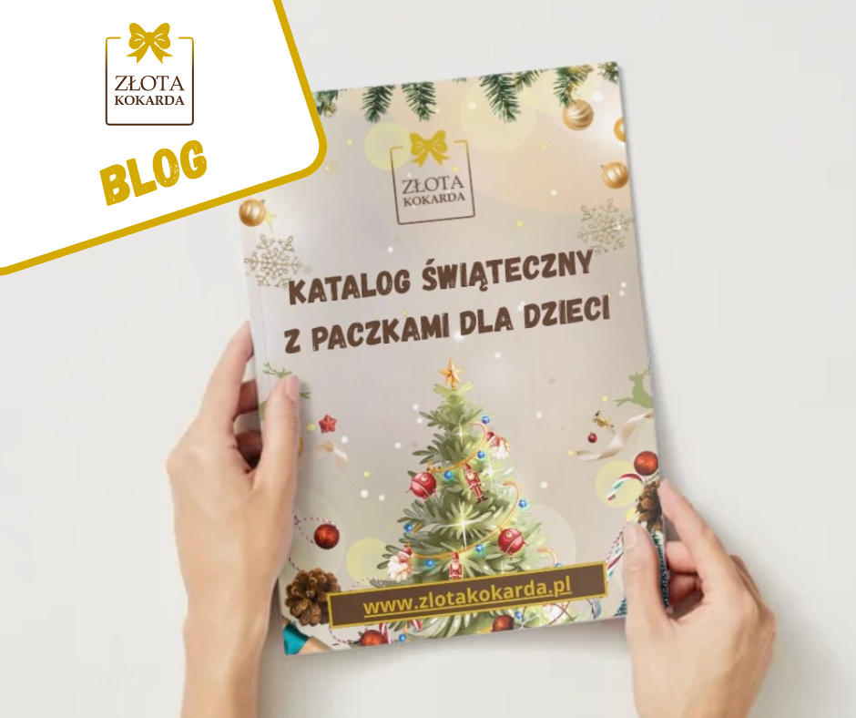 Katalog świateczny z paczkami dla dzieci